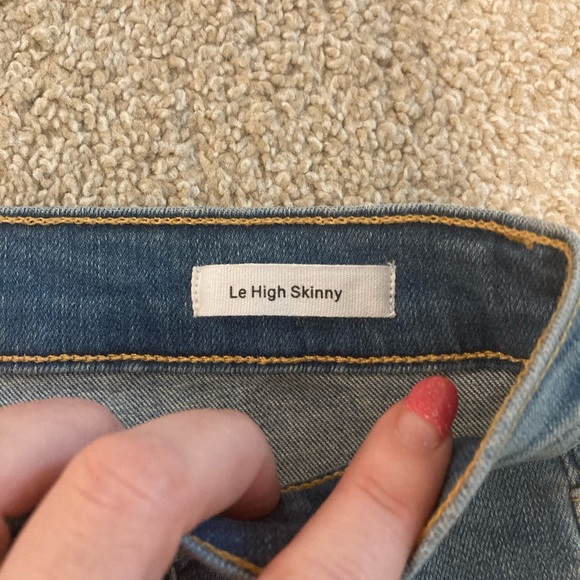 NWT Frame sz 27 (fits like 26) Le High Skinny jeans - Picture 4 of 6
